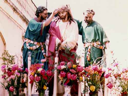 JESUS CROWNED WITH THORNS