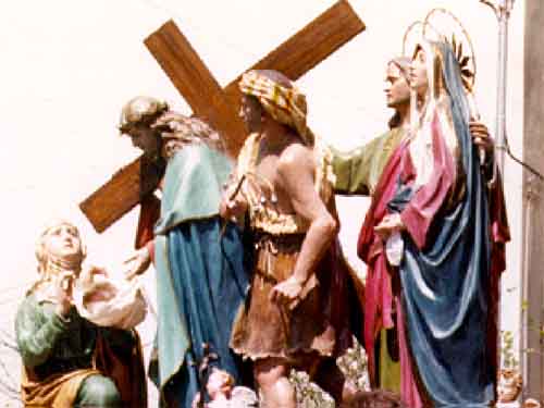 VERONICA WIPES JESUS' FACE