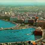 Aerial view of Bari